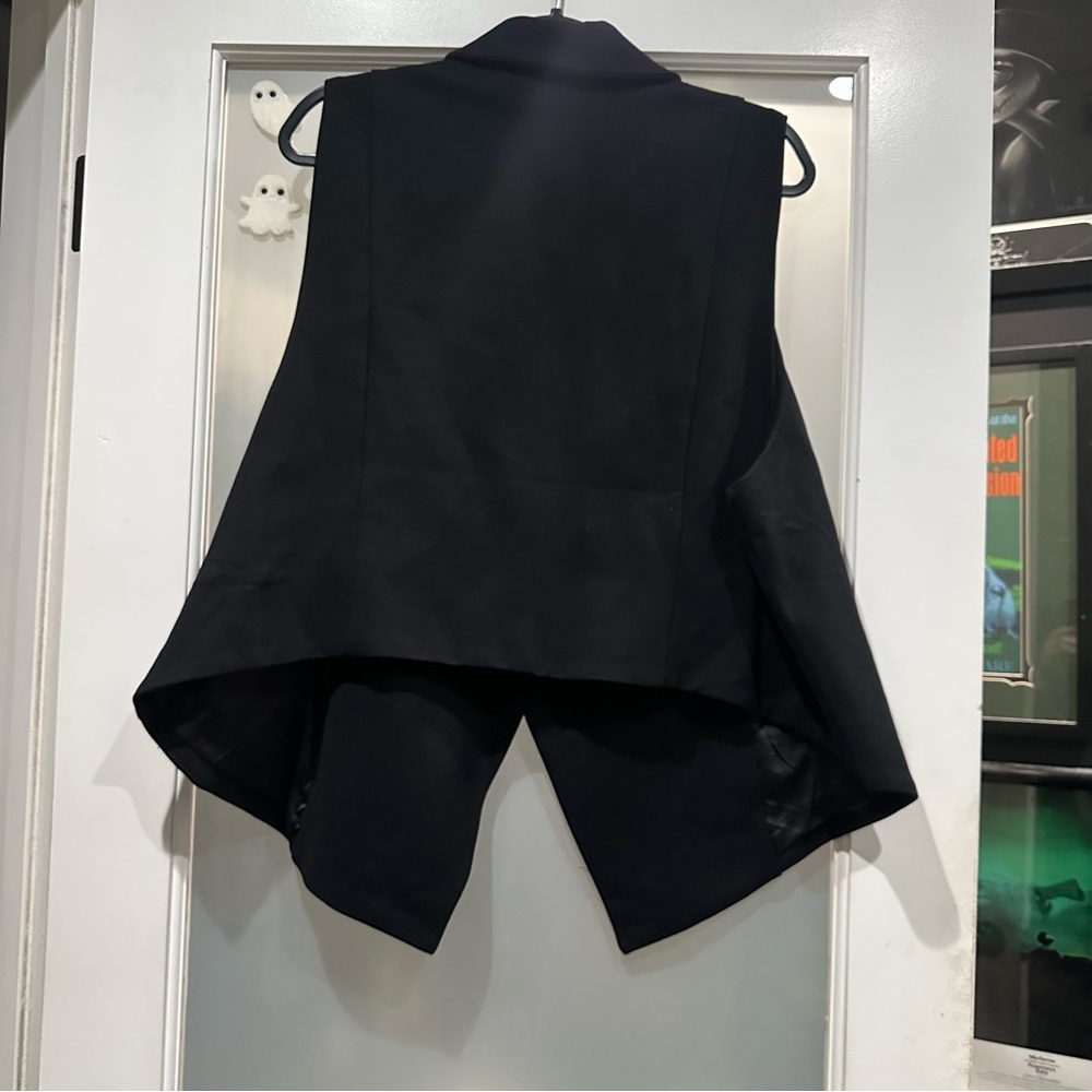 Torrid Studio Ponte Buttoned Tailored Suit Vest - Picture 7 of 7